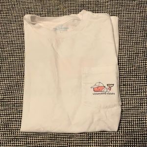 Tennis vineyard vines tee